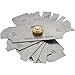 SPI 14-170-5 Fillet Weld Gage: Reads in Inch, Decimal, and Metric: 1/8
