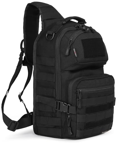 AMHEH 15L Tactical Crossbody Sling Bag