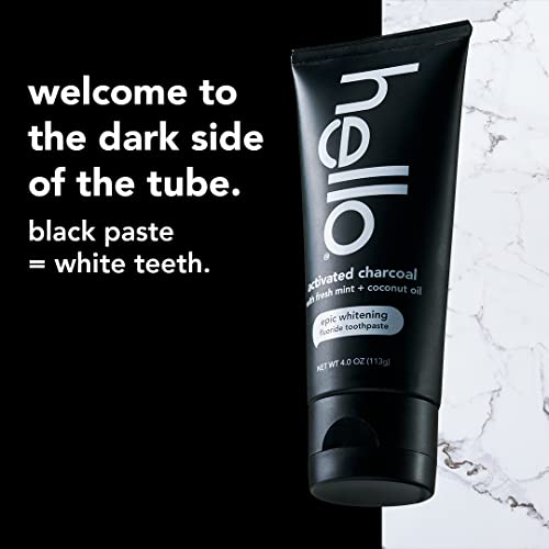 Hello 43556171 Activated Charcoal Epic Teeth Whitening Fluoride Free Toothpaste thumb #2