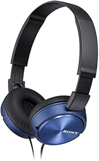 Sony MDR-ZX310L składane słuchawki nauszne, metaliczny niebieski