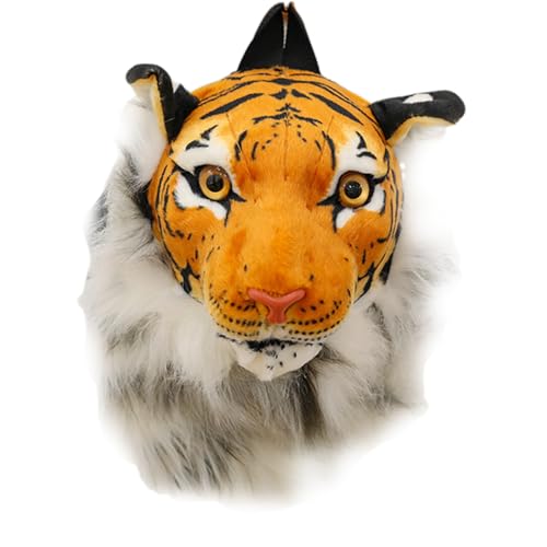 Sac à dos tête de tigre 3D compagnon peluche idéal pour les sorties quotidiennes des enfants