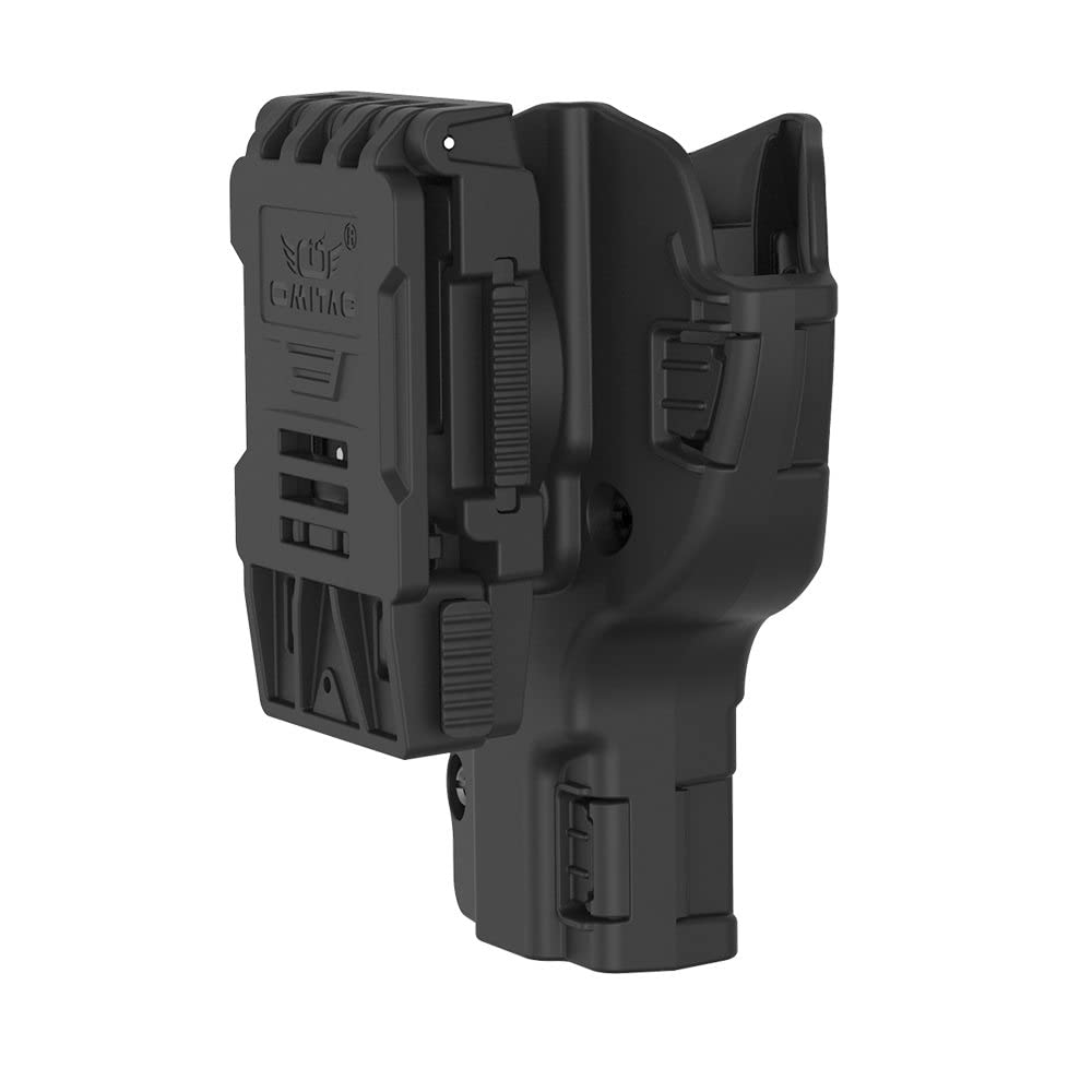 Clip da Cintura per Beretta 92 con Rotazione a 360°, OWB per 92FS 98fs, Mano Destra, Indice Liberazione Automatica, Esterno alla Cintura