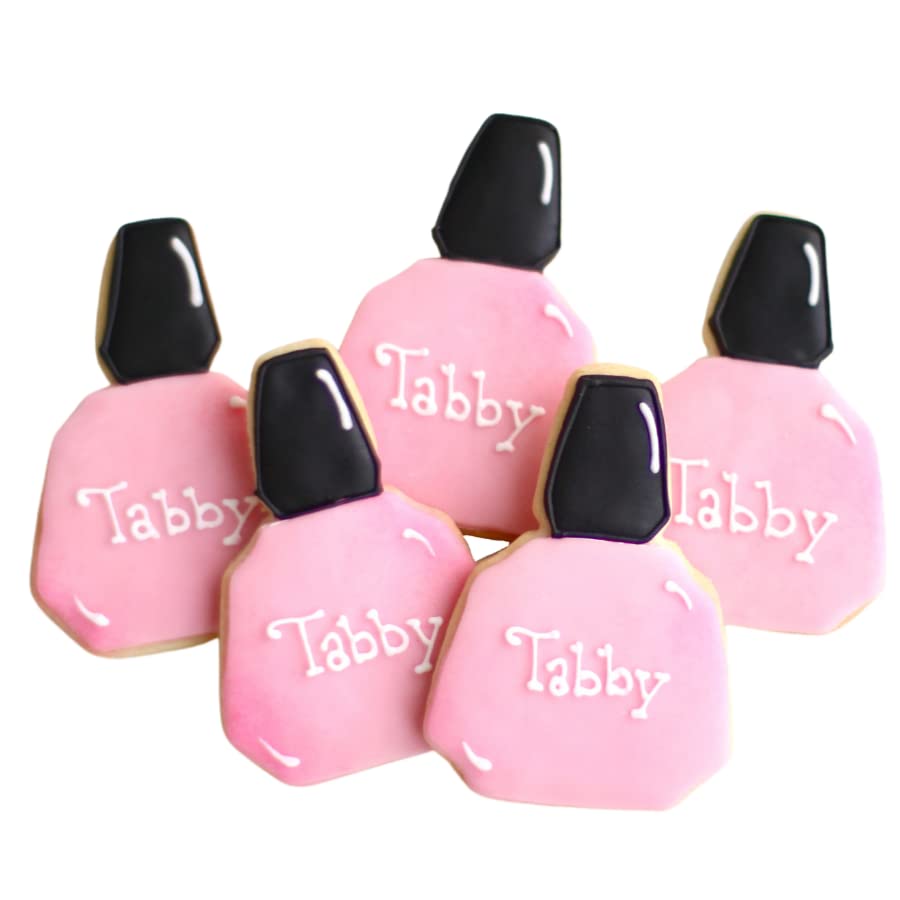 1 Dz. Nail Polish Cookies! Relax, Rejuvenate, Renew! Spa, Bachelorette Parties, Glitz and Glamour Parties! Birthday Favors!