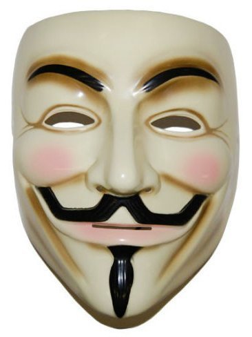 5pcs Guy Fawkes V For Vendetta Mask