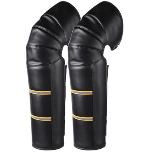 POPETPOP 2 Almohadillas Impermeables para Calentar Rodillas de Motocicleta Cubiertas Cálidas de Invierno Correas Ajustables Protección Resistente al Viento y Agua para Color Aleatorio