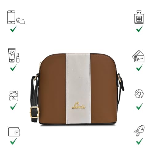 Image of Lavie Women's Marma Crossbody Sling Bag | Ladies Purse Handbag | Gift for Women