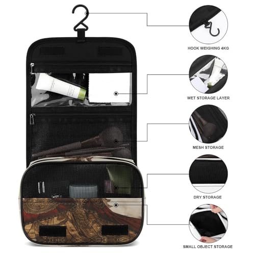 Trousse de toilette suspendre compacte pour optimiser vos bagages