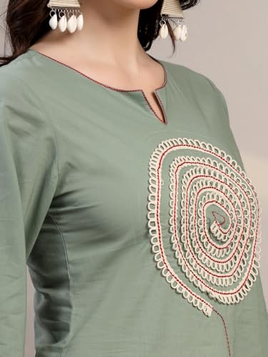 Image of COTLAND Fashions Jaipuri Cotton Printed Short Kurti for Women