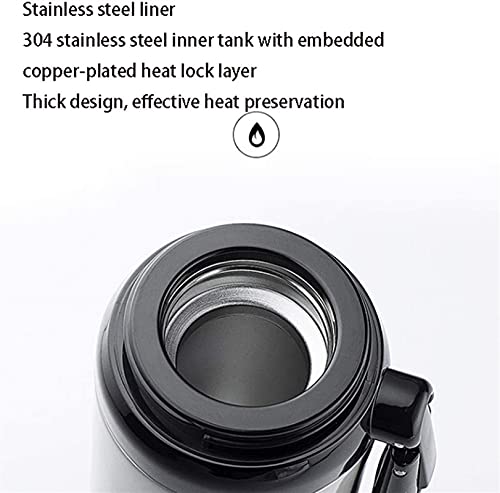 WGLL El Mejor Termo de café de Acero Inoxidable, Nueva Pared Triple aislada, Caliente y fría Durante Horas, Ciclismo… - Imagen 4
