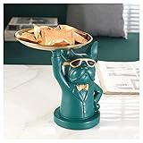 Décoration de table de plateau à bols à clé: utilisé pour le stockage de porche ou de débris de bureau: il dispose d'un grand espace de rangement pouvant stocker des téléphones mobiles, des clés, des portefeuilles, des verres et d'autres petits accessoires