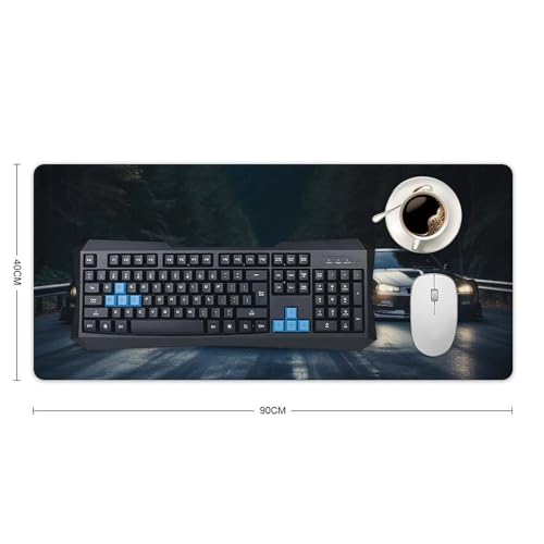 Large Mouse Pad Gaming R34 Sports Car 40x90 cm miniatura 2