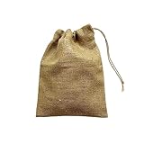 麻袋 巾着袋 口紐付 ３枚セット サイズL 30cm×40cm