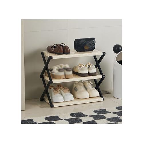 Genérico Zapatero de ratán, Mueble de Pasillo, Armario Estrecho, aparador Alto y Estrecho, Moderno Organizador de Zapatos para Pasillo, Zapatero Estrecho para Armario, Elegante solución para Guardar