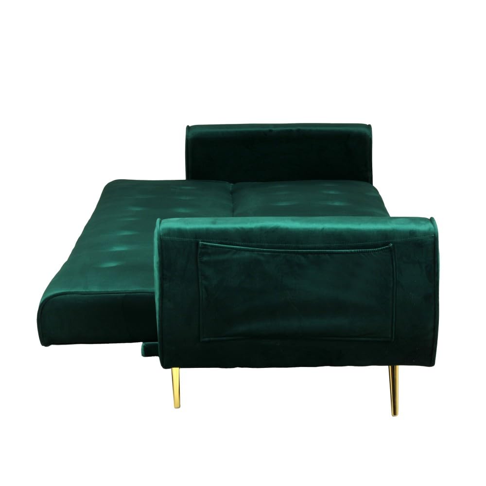 WEBER INDUSTRIES Canapé Convertible 3 Places Odin/Vert