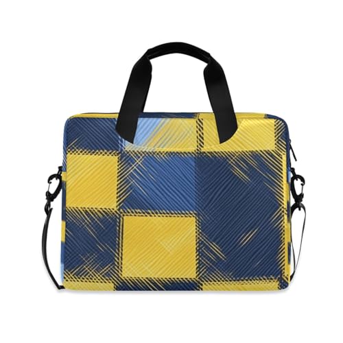 Bolso Portátil de Viaje 15.6 Pulgadas Amarillo Azul miniatura 1