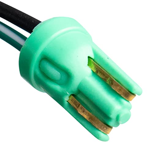 Image of TRQ Performance Driver and Passenger Side Headlight Assembly Set Black Housing Compatible with 09-14 Ford F-150