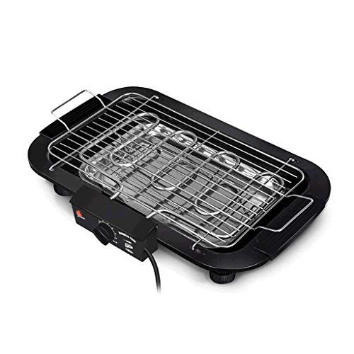 garny Portable BBQ Grill Multifunction Electric Smokeless barbecue grill/Outdoor BBQ,Garden Outdoor Cooking Hiking Picnics Camping Barbecue Party,Knob control