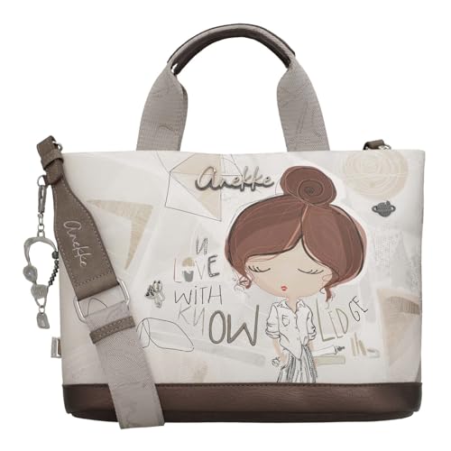 Anekke bolso bandolera bolso de hombro Sophia Short Handle Bag Multicolor beige