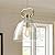 Large Pendant Lights Kitchen Island, 1 Light Brass Pendant Lighting with Glass Shade, Modern Gold Dining Room Light Fixture, Adjustable Cord, Island Lights for Kitchen Bedroom Hallway(E26, 14in)