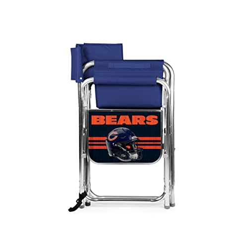 Image of Picnic TIME NFL Unisex-Adult NFL Sports Chair with Side Table, Beach Chair, Camp Chair for Adults