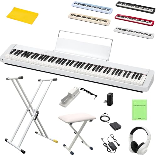 あ様用　CASIO CASIO PX-S1100 のスタンド CASIO PX-S1100 RD レッド 電子ピアノ 88鍵盤 ヘッドホン・専用
