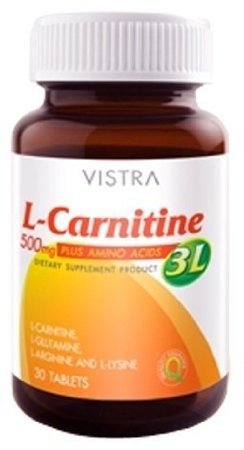 Vistra L Carnitine 500 Mg Plus Amino Acids 3l 30