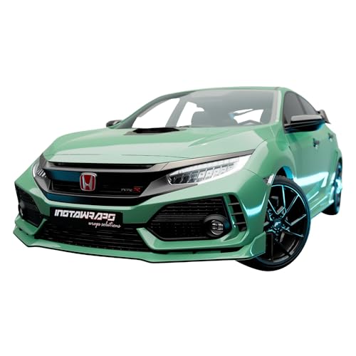 Avery Dennison SW900-771-O GLOSS EMERALD GREEN 3in x 5in (SAMPLE SIZE) Supreme Vinyl Car Wrap Film