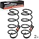 Frankberg 2x Fahrwerksfeder Federlager Hinterachse Kompatibel mit Duster HS SUV 2010-2018 Replace# 550201283R