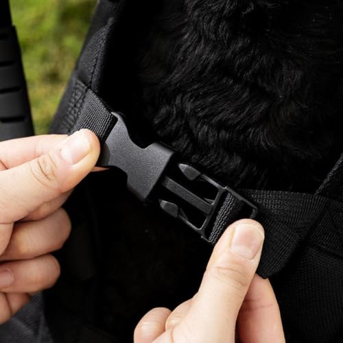 Mochila para perros ajustable con correa de 1,5m para mascotas 8