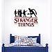 Stranger Things Wall Sticker Decal Pour Chambre De Bébé Décor Stickers Muraux Autocollant Stranger Things