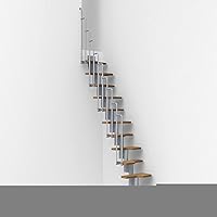 Algopix Similar Product 2 - Nice2 22 in. Grey Modular Staircase Kit