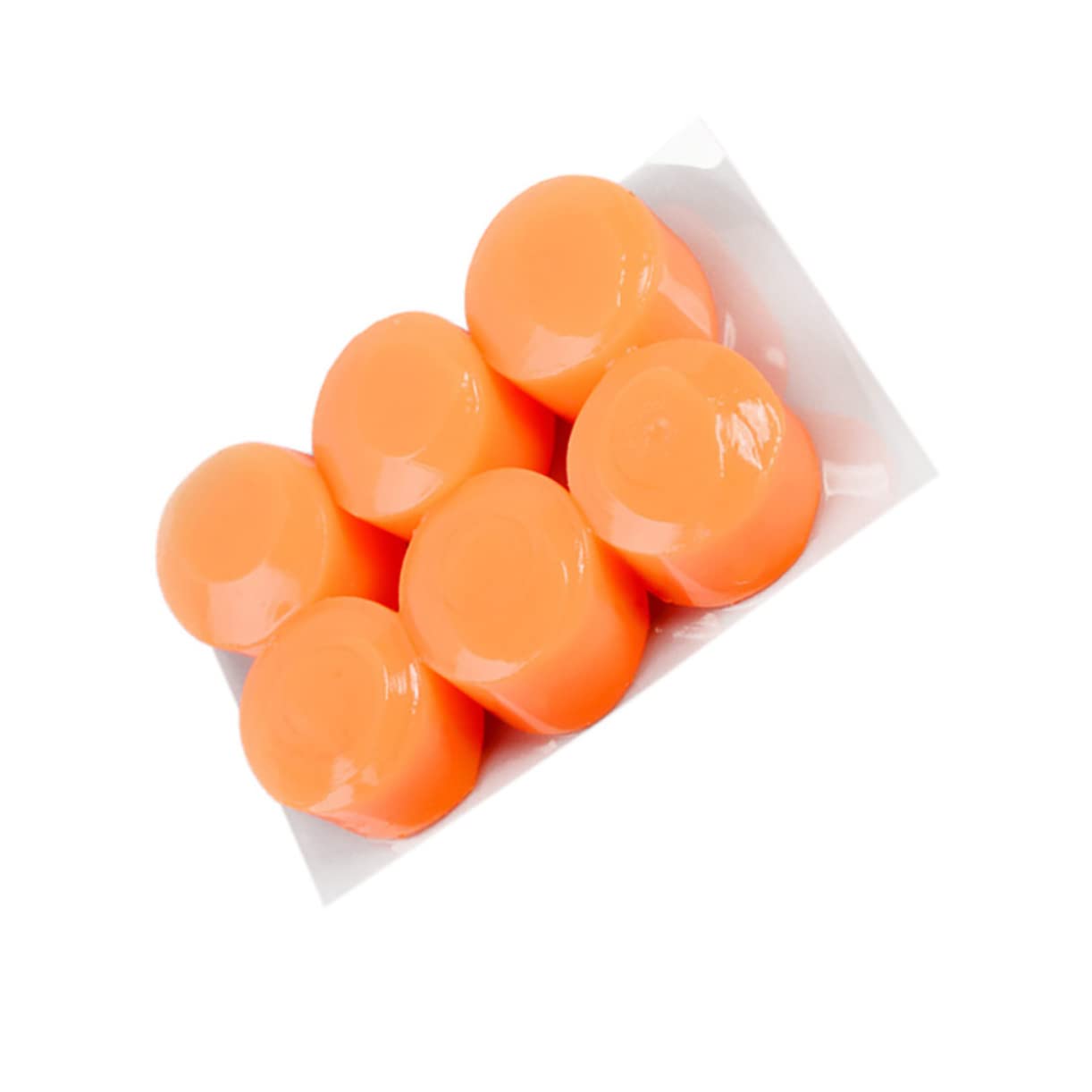 Gogogmee Noise Blocking Swimming Ear Plugs Silicone Work 3 Pairs Set Orange for a Quiet Night