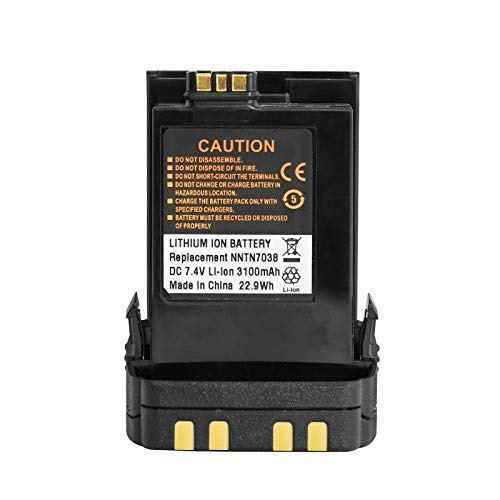 VBLL Replacement NNTN7038 Battery 3100mAh 7.4v Li-ion for Motorola APX8000 APX7000 APX6000 APX8000XE APX7000XE APX6000XE Radio