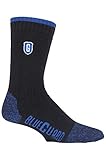 Arbeitssocken für Stahlkappenstiefel mit Senkfußeinlage von Blueguard, für Damen und Herren, robust und langlebig Gr. 43-45 , Schwarz