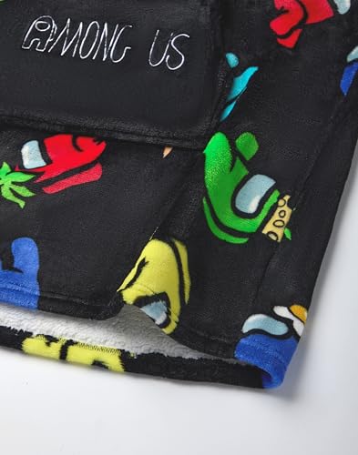 Pull plaid Among Us pour garçon idéal pour les soirées gaming d'hiver