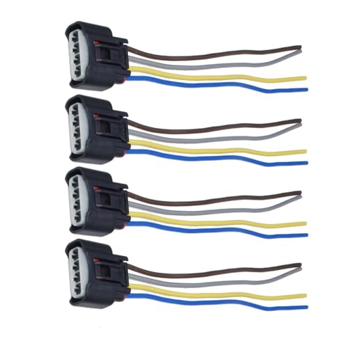 Conector bobina encendido 4 vías contra fallos por humedad en Toyota RAV4 2001-2003 (4 PCS)