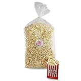 🍿GRATIS TÜTEN - Passend zur großen Menge des Popcorns gibt es ausreichend Tüten als Bonus dazu Motiv Monster 30 Stk Einhorn30 Stk und Fussball 40 Stk