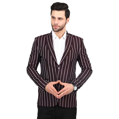 Image of WINTAGE Men's Polyester Cotton Blazer