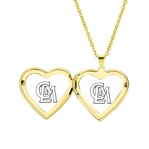 [DOFEMA] 千葉ロッテマリーンズ レディース 鎖骨チェーン ハート型ペンダント ネックレス チェーン付き 写真入れ ファッション アクセサリー ジュエリー ダイヤモンド お洒落 人気 母の日 誕生日 記念日 クリスマス 友人 姉妹 教師 プレゼントのサムネイル