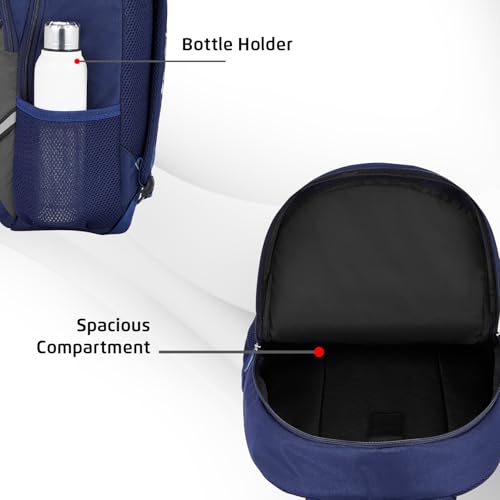 Safari Nudge Laptop Backpack, 16 Inches, Gray Grey Blue - Image 4