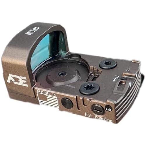 Ade Advanced Optics RD3-021 MOA NUWA Red Dot Sight-Compatible with Holosun 407K/507K Footprint- Works with Taurus GX4 Toro, TX22 Toro, Sig P365XL Spectre Comp, Canik Mete MC9