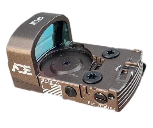 Ade Advanced Optics NUWA Red Dot Sight – Compact Reflex Optic with 2 MOA Dot, RMS/RMSC Footprint