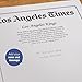 Signature gifts Los Angeles Hockey Personalized Newspaper History Book, A3 Large Deluxe Hardcover - LA NHL Fan - Keepsake Gift - Name Printed On Cover (LA Kings)