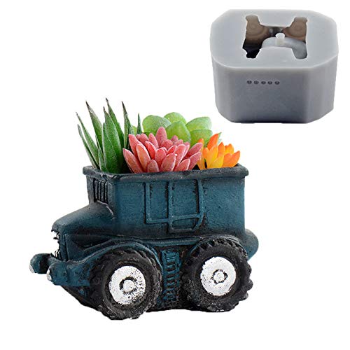 Moule à pot de fleurs en béton pour décoration terrasse et jardin