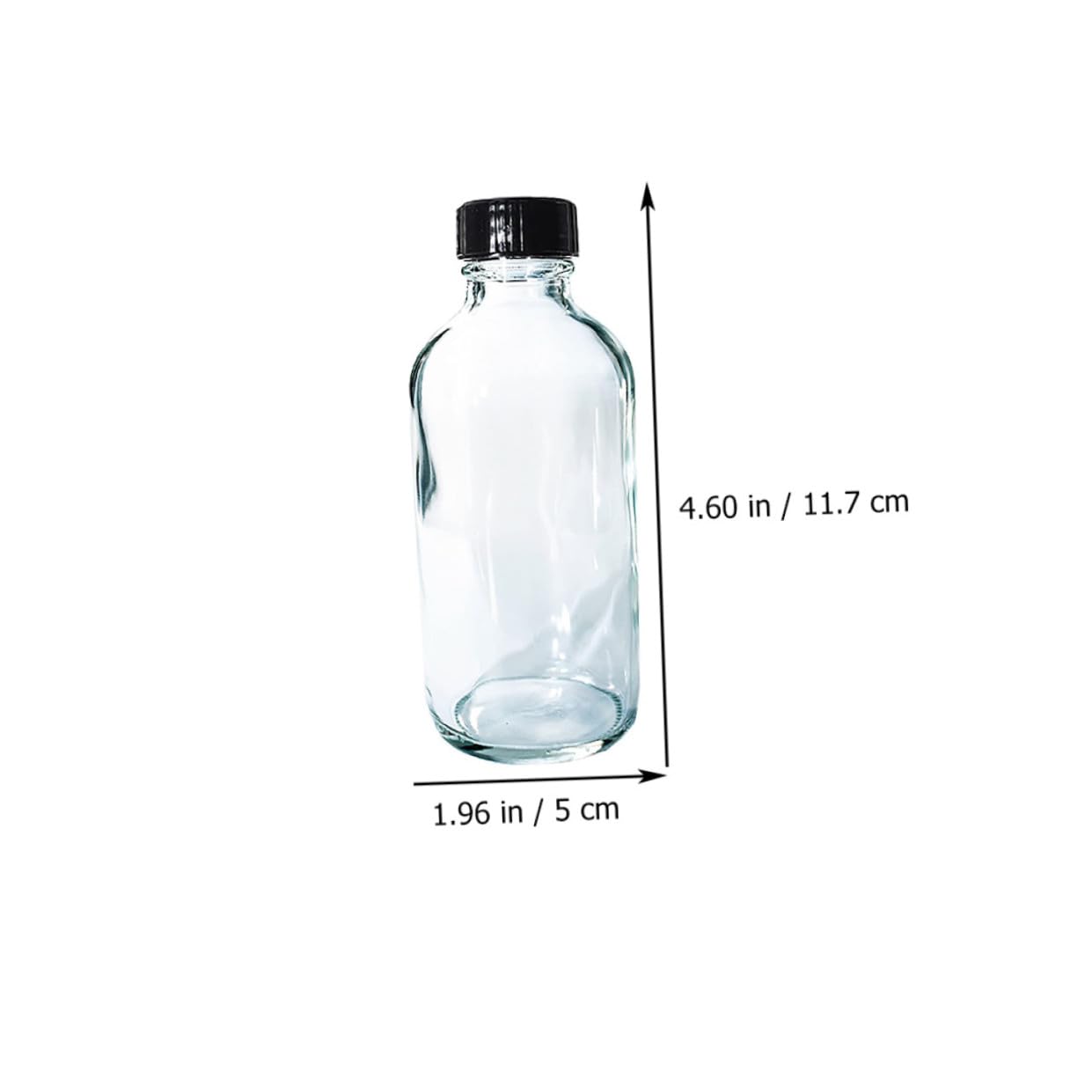 Ciieeo 12 Piezas Frascos De Vidrio De Boca Estrecha Para Reactivos Químicos Frascos De Reactivo De Laboratorio Transparentes Para Vinagreras