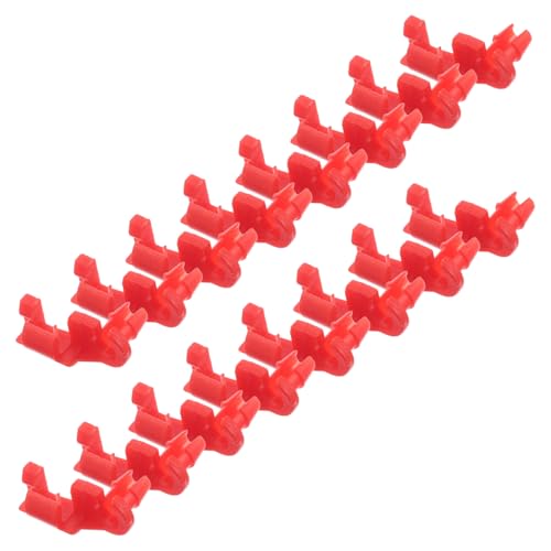 BESTYASH 50 piezas Clips de Retención para Varilla de Puerta Coche Compatibles con Recambios Duraderos para Cerraduras Izquierda y Derecha Componentes Automotrices Resistentes