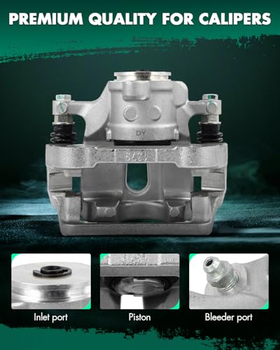 Image of SCITOO Rear Driver Side Disc Brake Caliper 19B6688NM Compatible For Volvo For S60 2011-2018,For Volvo For V60 Cross Country 2015-2018,For Volvo For XC70 2013-2016,With Bracket 1PC
