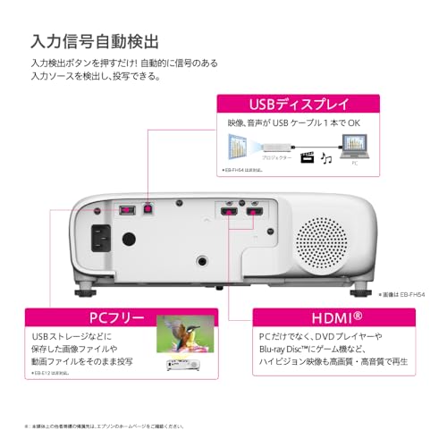 Image of Epson EB-W55 Business Projector LCD 4000 lm WXGA 2.6 kg HDMI