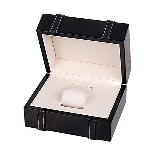 Große Aufbewahrungsbox für Herren, schwarz, einzelne Schmuck, Holz-Uhren, Aufbewahrungsbox für Herren, Massivholz