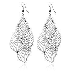 Silver Filigree Leaf